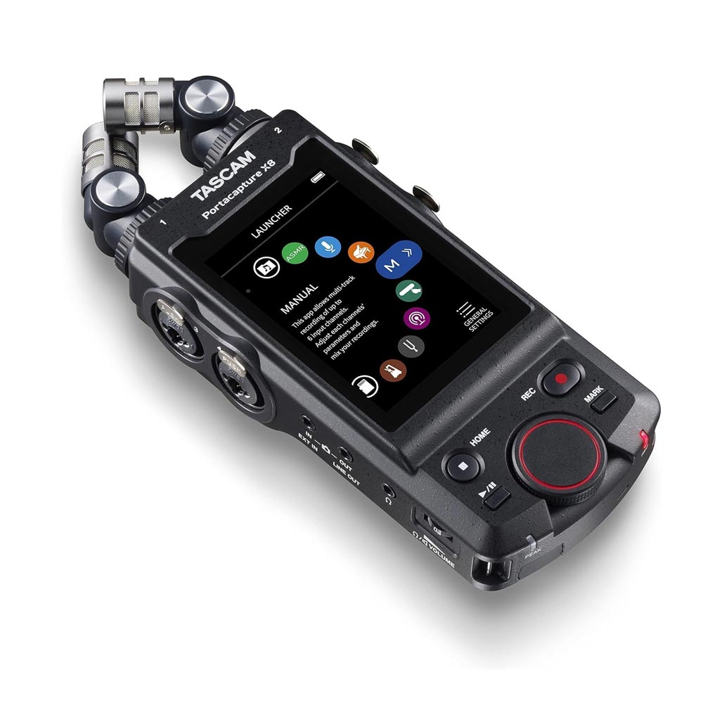 TASCAM Portacapture X8 handheld multitrack recorder